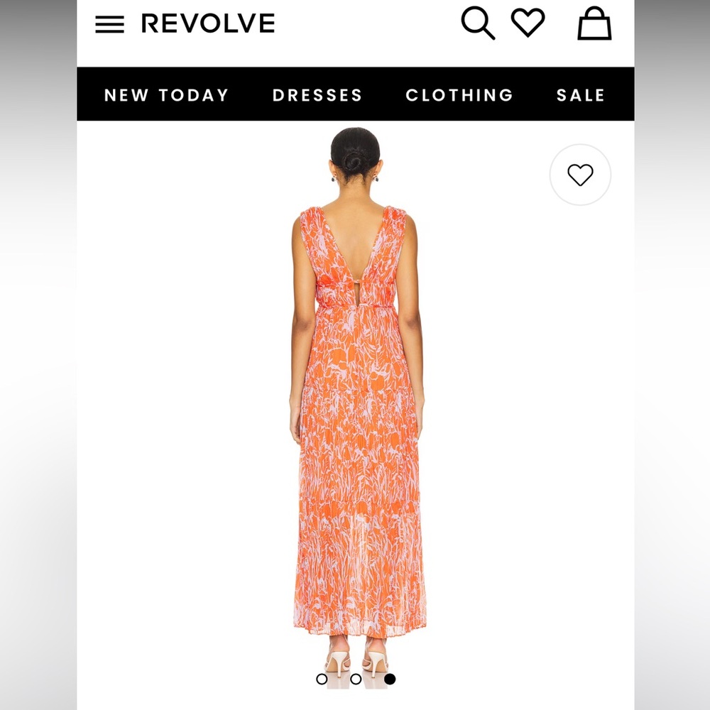 NWT Revolve-Astr chiffon gown - Picture 13 of 15